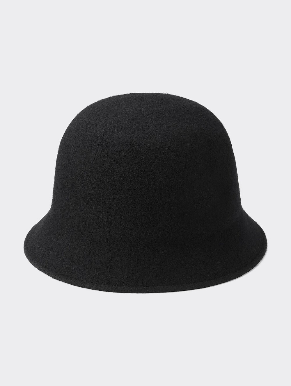 Gu Black Wool Bucket Hat One Size